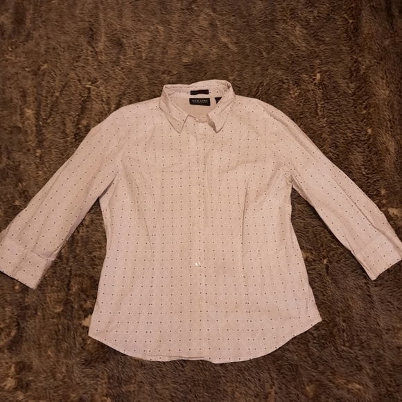 New York & Company City Stretch Button Up Shirt - Picture 9 of 12